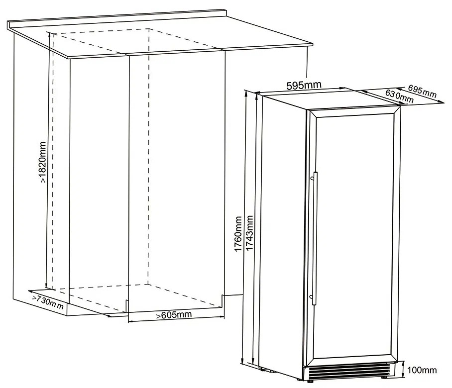 Cellar Private CP165-2TB