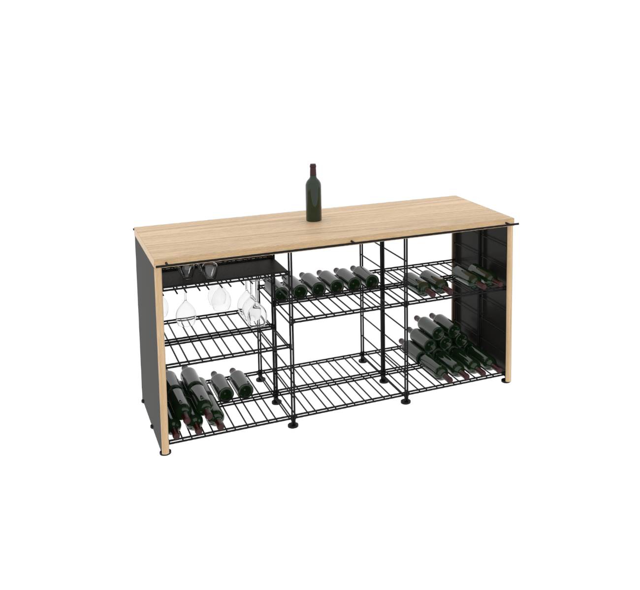 COMPTOIR-DES-VINS-CONFIGURATION-DE-BASE-3-MODULES-AVEC-BOUTEILLES